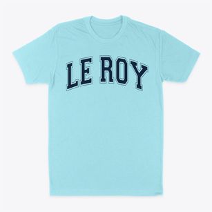 Le Roy Elementary School Varsity Arch Classic Dad T-Shirt