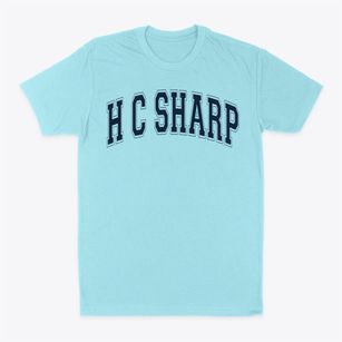 H C Sharp Elementary School Varsity Arch Classic Dad T-Shirt