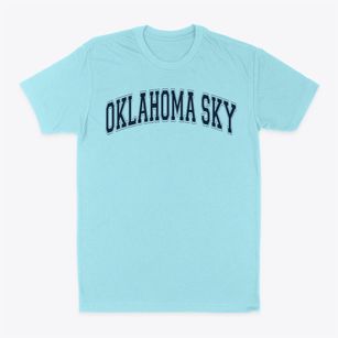 Oklahoma Sky Varsity Arch Classic Dad T-Shirt