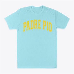 Padre Pio Academy Varsity Arch Classic Dad T-Shirt