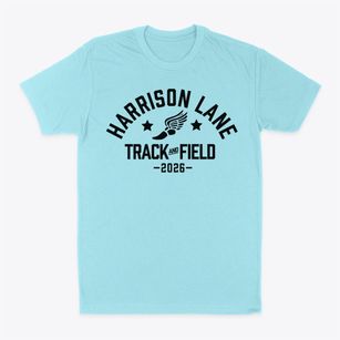 Harrison Lane Elementary School Track and Field Classic Dad T-Shirt