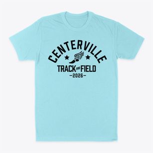 Centerville School Track and Field Classic Dad T-Shirt