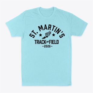 Saint Martin's Lutheran School Track and Field Classic Dad T-Shirt
