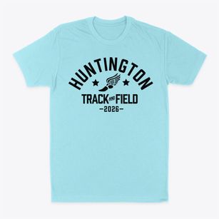 Huntington High School Track and Field Classic Dad T-Shirt