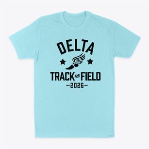 Delta High School Track and Field Classic Dad T-Shirt