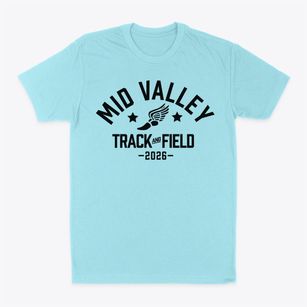Mid Valley Elementary School Track and Field Classic Dad T-Shirt