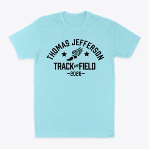 Thomas Jefferson Middle School Track and Field Classic Dad T-Shirt