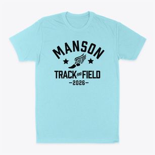 Manson Elementary School Track and Field Classic Dad T-Shirt