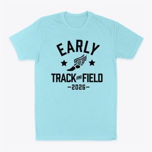 Early Learning Center Track and Field Classic Dad T-Shirt