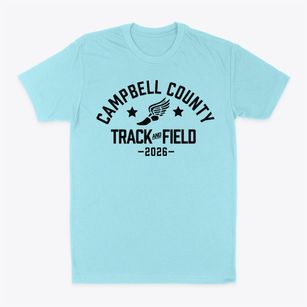 Campbell County High School South Campus Track and Field Classic Dad T-Shirt