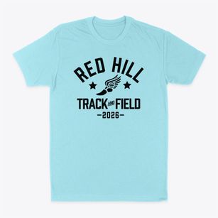 Red Hill Elementary School Track and Field Classic Dad T-Shirt