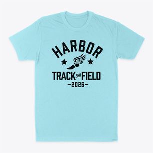 Harbor High School Track and Field Classic Dad T-Shirt