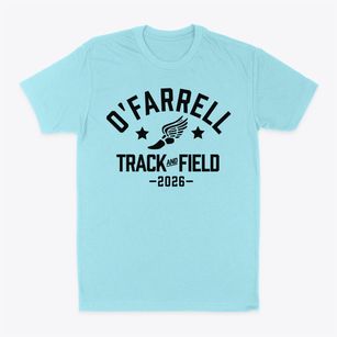 O'farrell Community School Track and Field Classic Dad T-Shirt