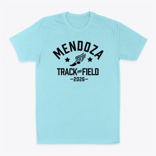 Mendoza Elementary School Track and Field Classic Dad T-Shirt
