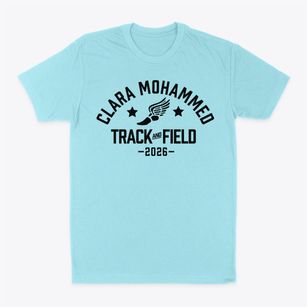 Clara Mohammed School Track and Field Classic Dad T-Shirt