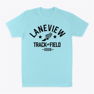 Laneview Elementary School Track and Field Classic Dad T-Shirt