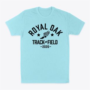 Royal Oak High School Track and Field Classic Dad T-Shirt