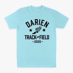 Darien High School Track and Field Classic Dad T-Shirt