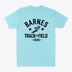 Barnes Academy Track and Field Classic Dad T-Shirt