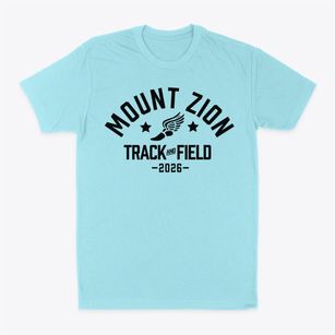 Mount Zion Elementary School Track and Field Classic Dad T-Shirt