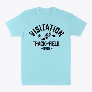 Visitation School Track and Field Classic Dad T-Shirt