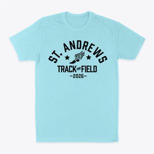 Saint Andrews Lutheran School Track and Field Classic Dad T-Shirt