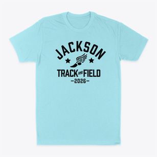 Jackson Middle School Track and Field Classic Dad T-Shirt
