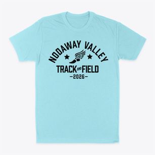 Nodaway Valley High School Track and Field Classic Dad T-Shirt