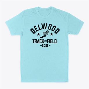Delwood Elementary School Track and Field Classic Dad T-Shirt