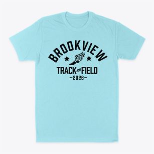 Brookview Elementary School Track and Field Classic Dad T-Shirt