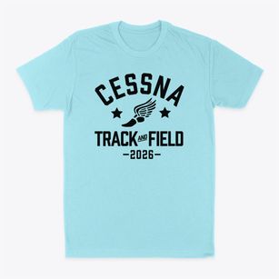 Cessna Elementary School Track and Field Classic Dad T-Shirt