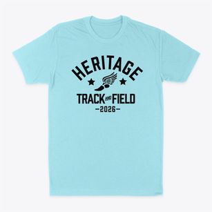 Heritage Elementary School Track and Field Classic Dad T-Shirt