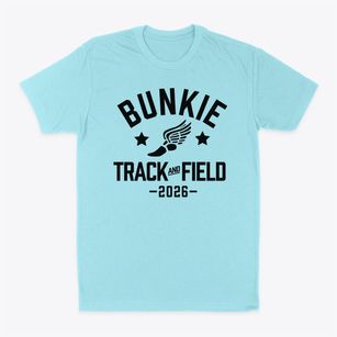 Bunkie High School Track and Field Classic Dad T-Shirt