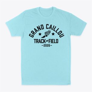 Grand Caillou Elementary School Track and Field Classic Dad T-Shirt