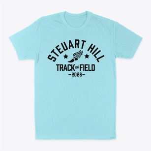 Steuart Hill Elementary School Track and Field Classic Dad T-Shirt