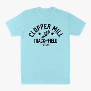 Clopper Mill Elementary School Track and Field Classic Dad T-Shirt