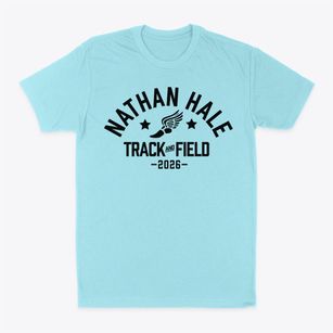 Nathan Hale Elementary School Track and Field Classic Dad T-Shirt