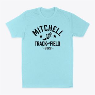 Mitchell Elementary School Track and Field Classic Dad T-Shirt