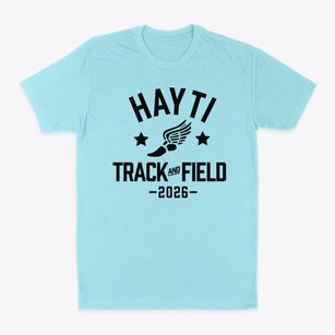 Hayti High School Track and Field Classic Dad T-Shirt