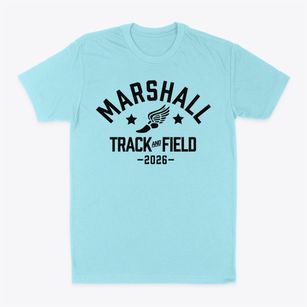 Marshall Fundamental School Track and Field Classic Dad T-Shirt