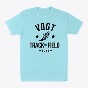 Vogt School Track and Field Classic Dad T-Shirt