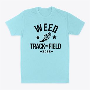 Weed High School Track and Field Classic Dad T-Shirt
