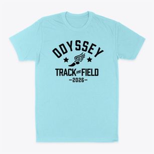Odyssey Charter School Track and Field Classic Dad T-Shirt