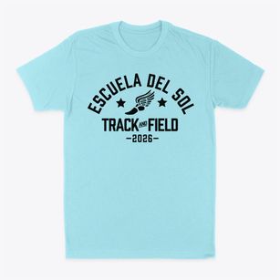 Escuela Del Sol Montessori Track and Field Classic Dad T-Shirt