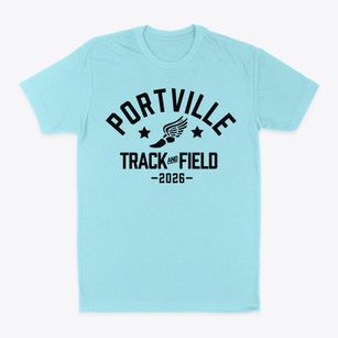 Portville Baptist Christian School Track and Field Classic Dad T-Shirt