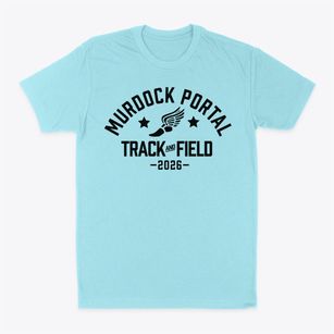 Murdock Portal Elementary School Track and Field Classic Dad T-Shirt