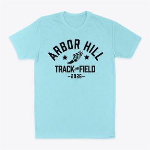 Arbor Hill Elementary School Track and Field Classic Dad T-Shirt