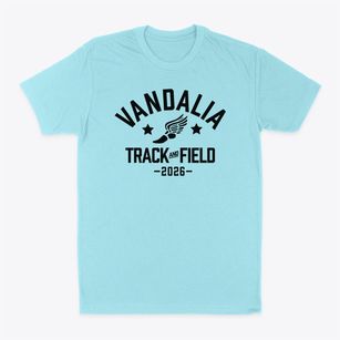 Vandalia Elementary School Track and Field Classic Dad T-Shirt