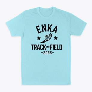 Enka Middle School Track and Field Classic Dad T-Shirt