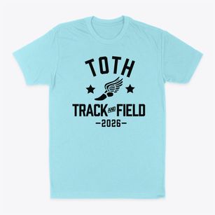 Toth Elementary School Track and Field Classic Dad T-Shirt